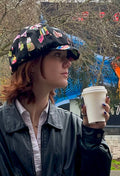 Bag Patterned Newsboy Cap